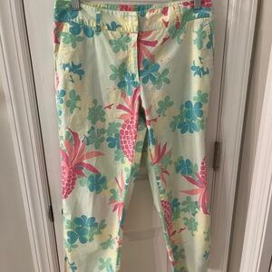 Lilly Pulitzer Pastel Floral Capris